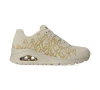 Shein Sneakers JGoldcrown: Uno - Golden Heart, Sneakers plano para mujer, Deportivas cierre cordones - Modelo 177975 - Negro, Beige - Entrega 24/72h a Españ