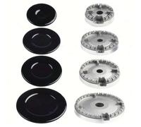 Shein (Solo adecuado para estufas Bashaf) No apto para otras estufas. 1 set de tapas para utensilios de cocina, cubiertas de quemador de gas mejoradas, se a