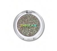 Shein Sombra de ojos multiusos adornada con brillantes Enigma, sombra de ojos en polvo de una sola capa con purpurina, de larga duración y alto pigmento Bri