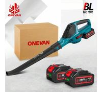 Shein Soplador eléctrico de 500W, soplador de hojas inalámbrico sin escobillas, soplador de aire, juego de herramientas de limpieza de coche, polvo de nieve