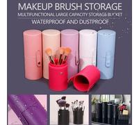 Shein Soporte de alta gama para brochas de maquillaje multicolor, caja de almacenamiento multifuncional para herramientas de manicura, organizador de cosmét