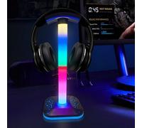 Shein Soporte Para Auriculares Con Gancho De Color Rgb, Soporte De Escritorio Multifunción Para Exhibir Auriculares, Auriculares O Accesorios De Auriculares