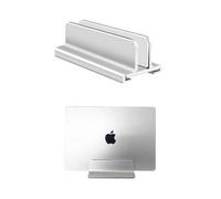 Shein Soporte Vertical para ordenador computadora portátil 15,6", Elevador Laptop stand de aluminio ajustable, Compatible con MacBook Pro/Air, Matebook, HP,