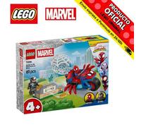 Shein - SPIDEY EN SU MOTO VS RINO, 11206, TIENDA CON LICENCIA OFICIAL, ENVIO EN 24-48 HORAS EN PENÍNSULA, JUGUETES, PELÍCULA, LADRILLOS, BRICKS, PIEZAS, BLO