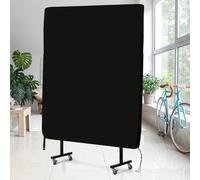 Shein SPORTNOW Funda de Mesa de Ping-Pong Cubierta de Mesa de Tenis de Mesa con Cremallera Anti-UV e Impermeable para Interior y Exterior 275x153x5 cm Negro