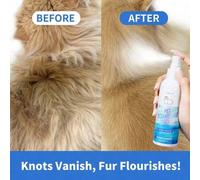 Shein Spray desenredante para perros - Acondicionador sin aclarado para perros - Spray desenredante para perros - Spray para desenredar nudos para perros -