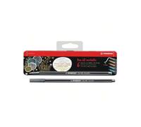 Shein STABILO Pen 68 Metallic rotulador Medio Metálico, Multicolor 6 pieza(s)