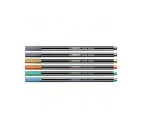 Shein STABILO Pen68 Metallic rotulador Cobre, Oro, Azul metálico, Metallic green, Metallic pink, Violeta metalizado, Plata