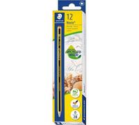 Shein STAEDTLER Noris Lápices 2B de madera Lapiz mas conocidos de grafito escolar Pack 12u ,2b. Lapiz aleman gran calidad de toda la vida