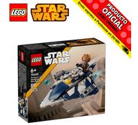 Shein STAR WARS - MICOFIGHTER: CAZA ESTELAR JEDI LEGO PLOKOON, 75400, TIENDA CON LICENCIA OFICIAL, ENVÍO 24-72H LABORABLES, JUGUETES, 89 BRICKS DE PIEZAS, O