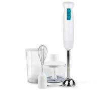 Shein STARLEY - Batidora de Mano 700W con 2 Velocidades y Accesorios, Set de Cocina Multifunción con Vaso Medidor 600ml, Varilla y Picadora, Licuadora de In