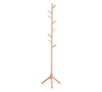 Shein STARLEY-Perchero de pie en forma de árbol fabricado en madera de caucho con 42X42X175cm de color natural Vasagle