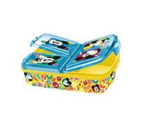 Shein STOR Sandwichera infantil fiambrela con 3 compartimentos MICKEY licencias Stor oficial y original calidad reutilizable ideal para mayor de 4 años libr