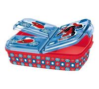 Shein STOR Sandwichera infantil fiambrela con 3 compartimentos SPIDERMAN licencias Stor oficial y original calidad reutilizable ideal para mayor de 4 años l