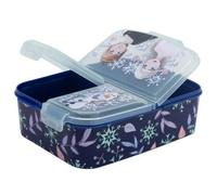 Shein STOR SANDWICHERA MULTIPLE FROZEN SNOWY TALE 1 compartimento grande y 2 pequeños Libre de BPA, LICIENCIA OFICIAL GAFANTIZADA