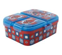 Shein STOR Sandwichera XL infantil fiambrela con 4 compartimentos SPIDERMAN licencias Stor oficial y original calidad reutilizable ideal para mayor de 4 año