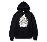 Shein Studio GhibliS, TotoroS, Mi vecino TotoroS, sudadera con capucha con estampado de anime japonés, sudadera con capucha vintage unisex con bolsillos, to