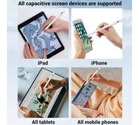 Shein [Stylus universal para carga rápida] Un stylus para tabletas móviles mejoradas, compatible con varios dispositivos que incluyen iPads de 9na y 10ma ge