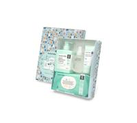 Shein Suavinex, Canastilla Bebé Recién Nacido. Canastilla de Cosmética con: Crema Pañal 75 ml + Loción Hidratante Corporal 500 ml + Fragancia Baby Cologne 1