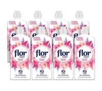 Shein Suavizante Flor Concentrado para la Ropa x8, Twist Coco, Frutos Rojos, Melocotón, Delicado, Mediterraneo, Nenuco o Azul, 624 Lavados (8x 78 Lavados) E