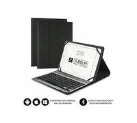 Shein SUBBLIM Funda con Teclado KEYTAB PRO BLUETOOTH 10,1" Black