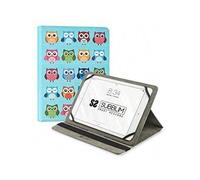 Shein SUBBLIM Funda Tablet Universal Trendy Case Owls 9.6" a 11" Diseño Original Tres Ángulos De Visión Exclusivo Sistema De Sujeción