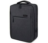 Shein SUBBLIM Mochila Traveller Airpadding Backpack para Portátiles hasta 15.6"/Puerto USB, Gris