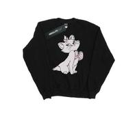 Shein Sudadera Aristocats Marie para hombres (negra)
