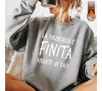 Shein Sudadera cálida de cuello redondo para mujer, top de algodón para mujer, sudadera oversize con curvas, disfraz festivo de Halloween - Estampado de mon