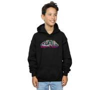 Shein Sudadera con capucha de la Liga de la Justicia de Super Power para niños (Negro)