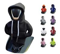 Shein Sudadera con capucha de palanca de cambios, funda universal para pomo de palanca de cambios, sudadera divertida de 4.7 pulgadas para palanca de cambio