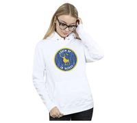 Shein Sudadera con capucha Frozen 2 Sven I Grew Up In Nature para mujer/dama (Blanco)