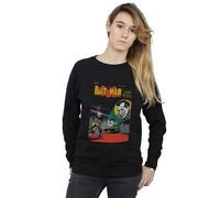 Shein Sudadera con capucha para mujer/dama con diseño de la portada del cómic Batman No. 37 (Negro)