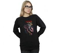 Shein Sudadera de mujer/dama Batman The Killing Joke (Negro)
