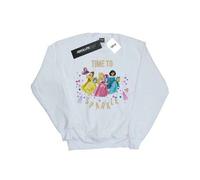 Shein Sudadera de mujer/dama Princess Time To Sparkle (Blanco)