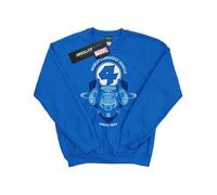 Shein Sudadera Fantastic Four Fantasticar para hombres (Azul royal)