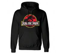 Shein Sudadera Hombre Jurassic Park Logo Clásico Negra Entrega 24/48 Horas - Envío Desde España
