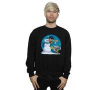 Shein Sudadera para hombres Super Friends Chillin Like A Villain (Negro)