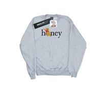 Shein Sudadera para mujer/dama de Winnie the Pooh con diseño de miel (gris deportivo)