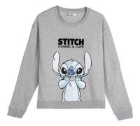 Shein Sudadera Stitch para Niños y Niñas - Ropa Infantil de Algodón Suave, Cómoda y Cálida Con Diseños Divertidos del Famoso Stitch - Sudadera Sin Cpaucha d