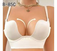 Shein Sujetador de mujer con copa moldeada y varilla, lencería suave y cómoda con efecto push-up para mejorar el escote