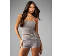 Shein Sujetador deportivo de espalda de tirantes anchos con alto soporte, ropa deportiva con absorción de humedad y compresión para entrenamiento, carrera y