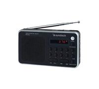 Shein Sunstech RPDS32SL - Radio digital portátil, color plateado