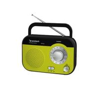 Shein Sunstech RPS560GN - Radio de Sobremesa (AM/FM, 800 mW RMS), Color Verde