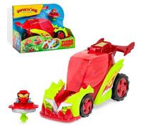 Shein SUPERTHINGS KAZOOM Power - Turbo Spinner Villano. Vehículo con Lanzador de peonza. Incluye 1 Turbo Spinner y 1 Kazoom Exclusivo,Entrega 24/72H