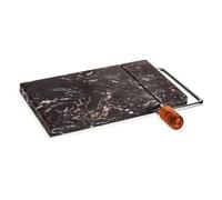 Shein Tabla de cortar queso de mármol negro Colección KINVARA, Oferta del