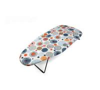 Shein Tabla de planchar de sobremesa HPLA5213 con superficie de 75 x 34 cm, adecuada para colgar, ocupa poco espacio, cubierta de algodón, multicolor
