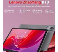 Shein Tablet PC Lenovo Zhaoyang K10 con pantalla IPS de 10.95" 8G+128GB Android 13, batería de 7700mAh, resolución 1920*1200 a 90fps, 400nits, procesador Me