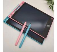 Shein Tableta de escritura de 6.5 pulgadas / 8.5 pulgadas / 10 pulgadas / 12 pulgadas, pizarra para garabatear, tablero de dibujo portátil, tableta de escr