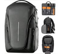 Shein TARION ZONE Mochila para cámara Bolsa para cámara de gran capacidad con compartimento para computadora portátil de 15.6 '' Mochila profesional imperme